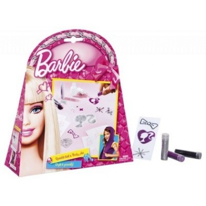 Набор для творчества Totum 500051 Barbie Блеск тату Барби