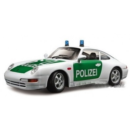  BBurago 18 24004 Модель автомобиля 1:24 Porshe 911 Carrera Polizei