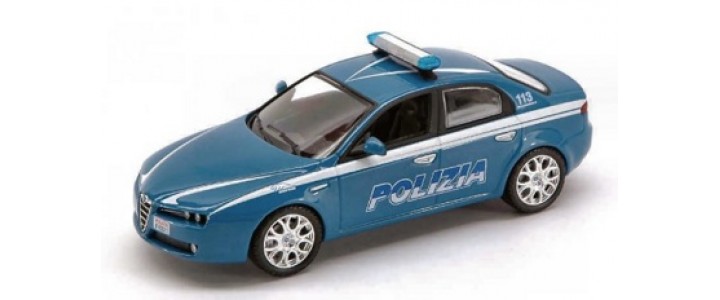 BBurago 18 24009 Модель автомобиля 1:24 Alfa Romeo 159 Polizia