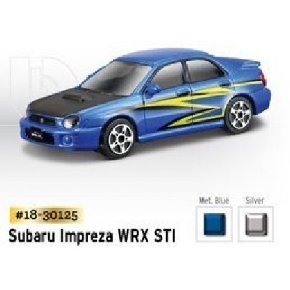 BBurago 18 30125 Модель автомобиля 1:43 Subaru Impreza WRX