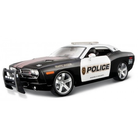 Maisto 31365 Модель автомобиля 1:18 Dodge Challenger Police