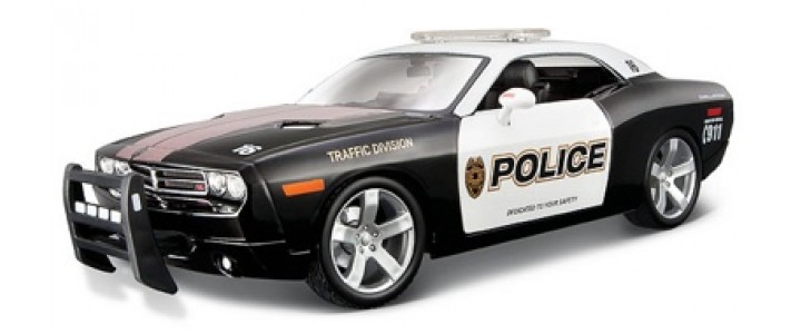 Maisto 31365 Модель автомобиля 1:18 Dodge Challenger Police