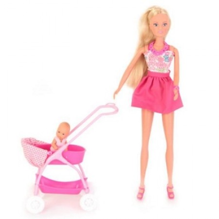 Simba 5733067 Кукла Steffi с ребенком