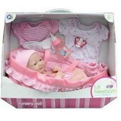 Кукла JC Toys 18560 Новорожденный в переноске