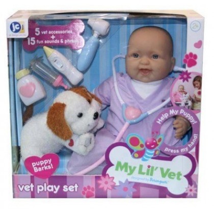 Кукла JC Toys 35240 Пупс ветеринар
