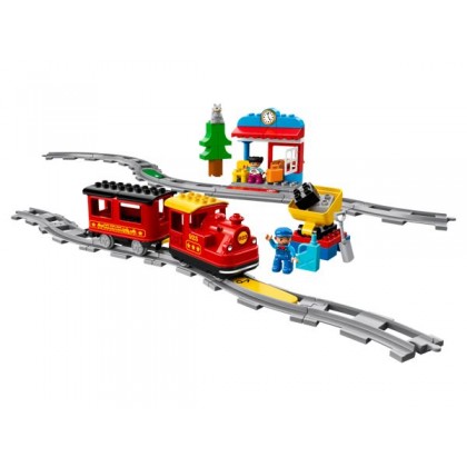 LEGO 10874 "Дупло" Поезд на паровой тяге