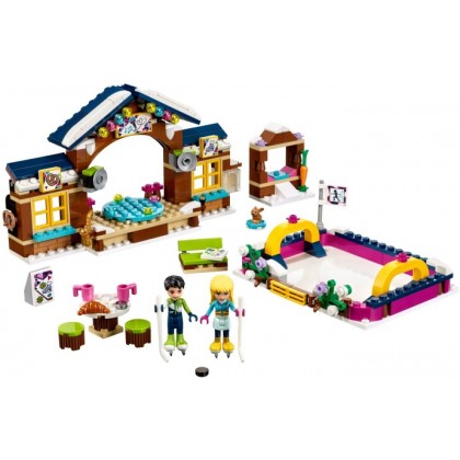 LEGO 41322 "Подружки" Горнолыжный курорт: каток