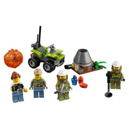 LEGO 60120 "Город" Набор для начинающих "Исследователи Вулканов"