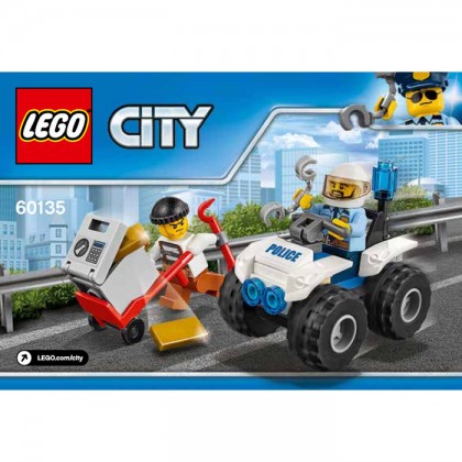 LEGO 60135 "Город"Полицейский квадроцикл