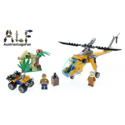 LEGO 60158 "Город" Грузовой вертолёт исследователей джунглей