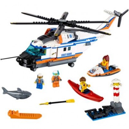 LEGO 60166 "Город" Сверхмощный спасательный вертолёт