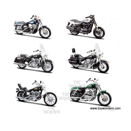 MAISTO 31360-32 серия Модель мотоцикла 1:18 Харлей Дэвидсон в ассортименте