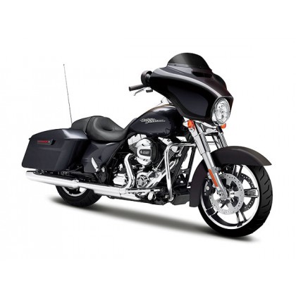 MAISTO 32328 Модель мотоцикла 1:12  Харлей Дэвидсон Street Glide Black